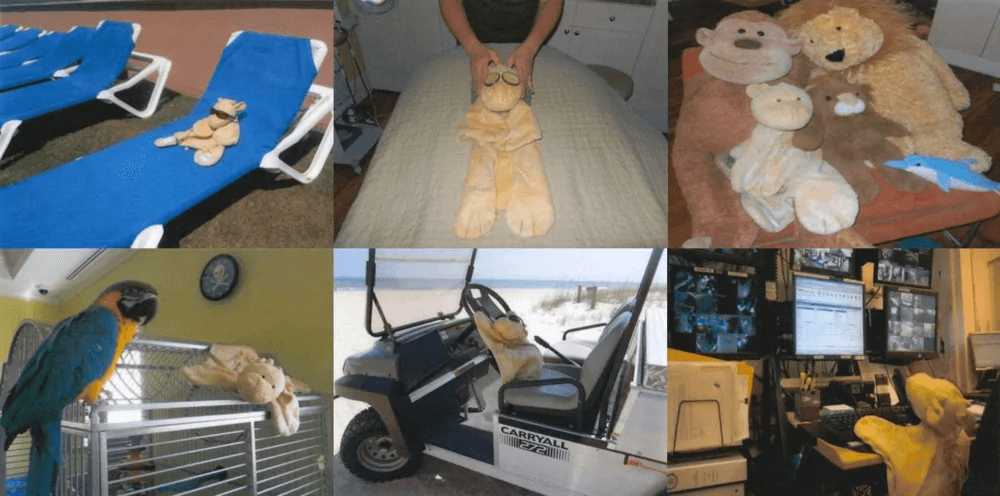 Ritz-Carlton's lost stuffed giraffe