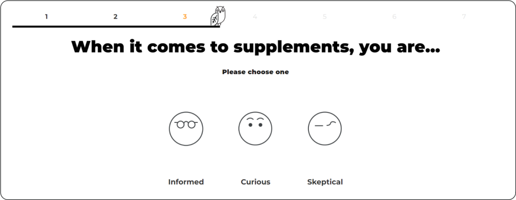 Umzu customer quiz