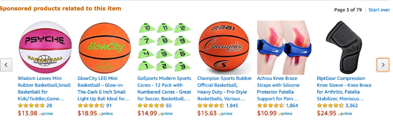amazon sponsored related products