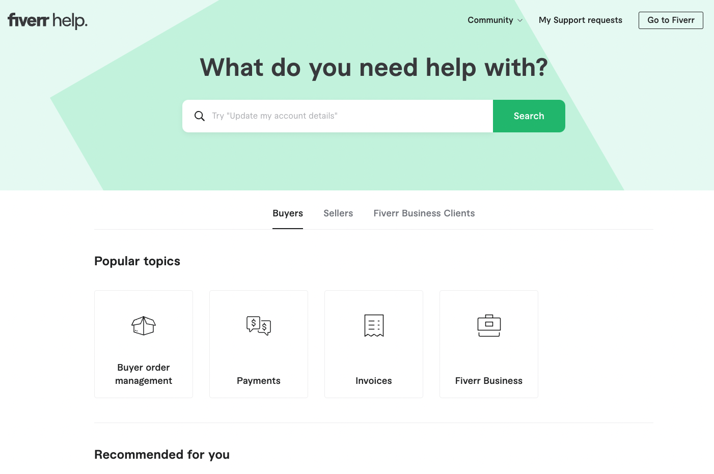fiverr help screenshot