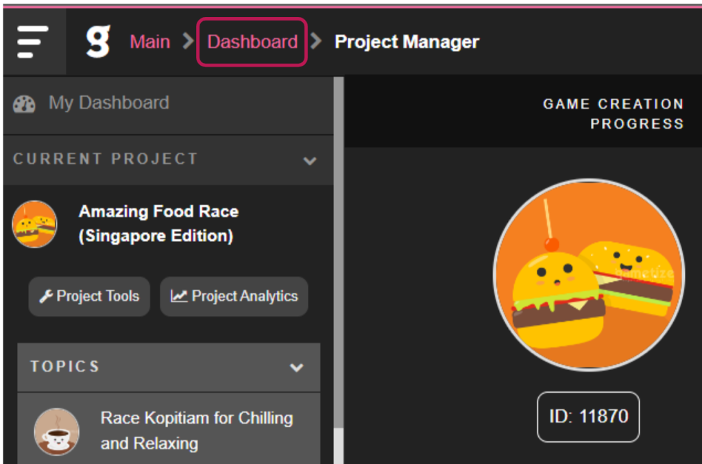 Gametize retention software