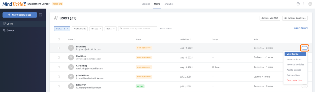 mindtickle platform
