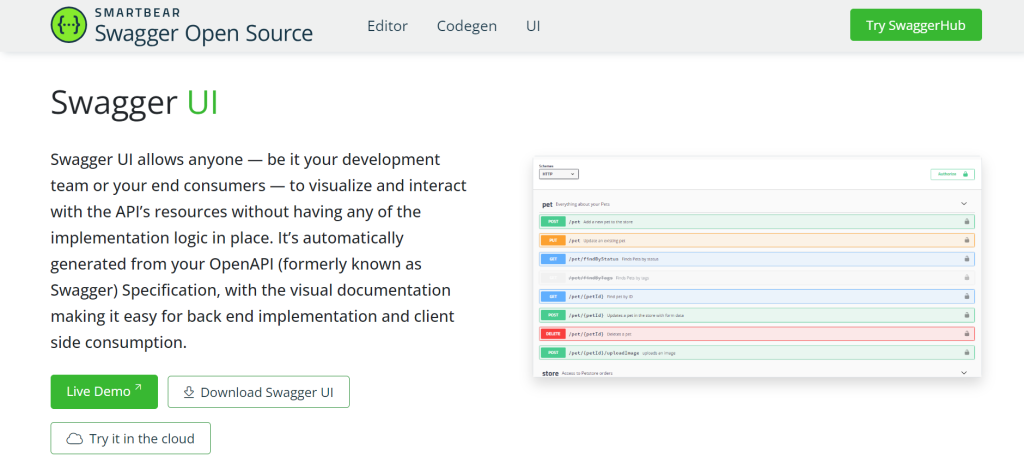 swagger-UI screenshot