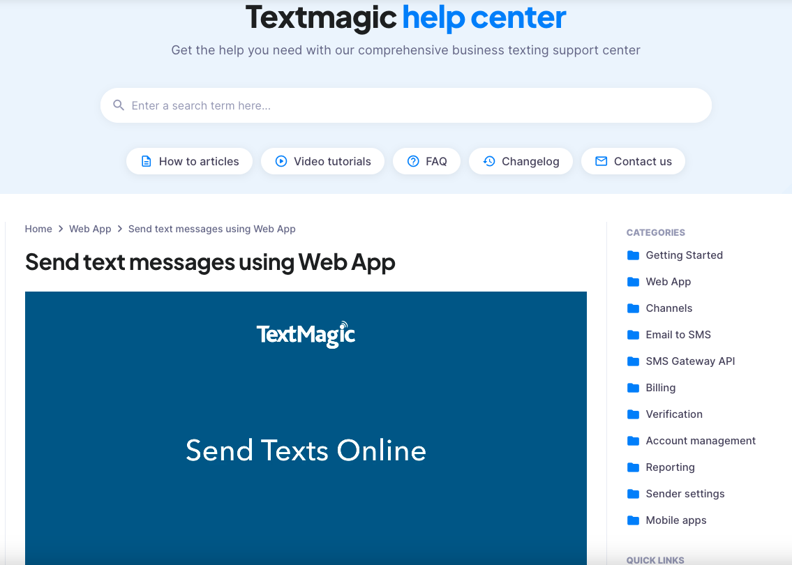 textmagic video tutorial