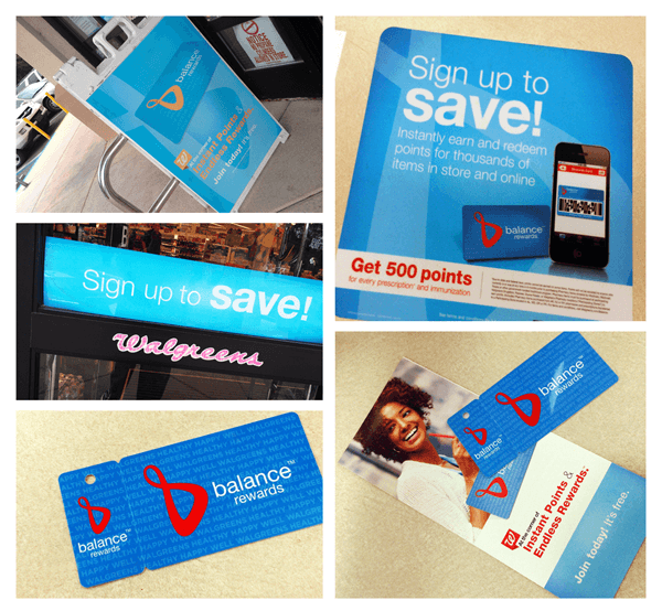 walgreens rewards promo materials