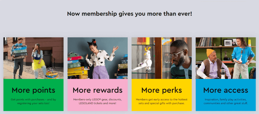 Lego loyalty program