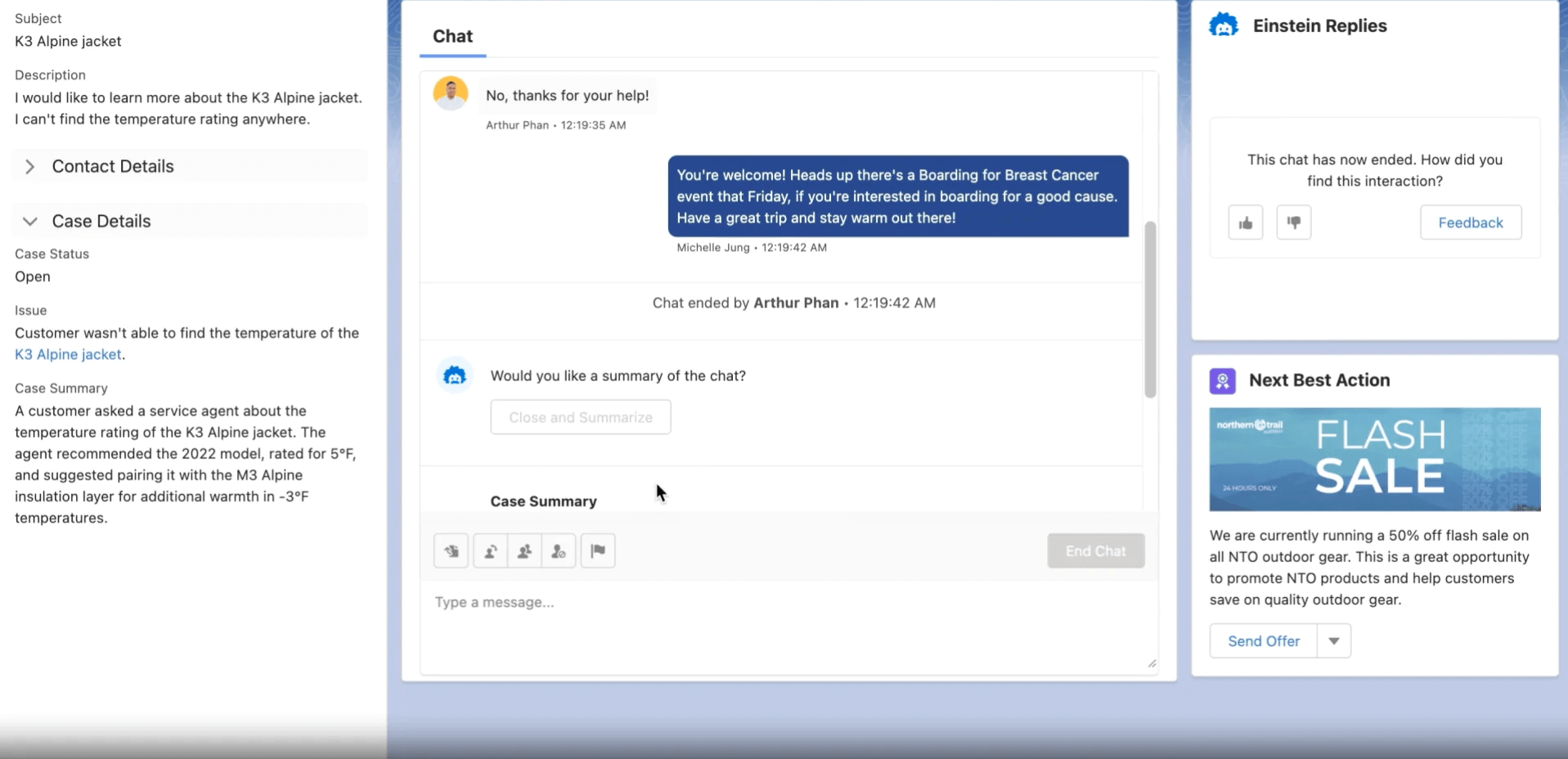 Salesforce customer engagement platform