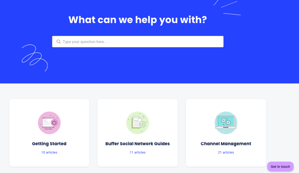 Buffer - one of the best customer service companies