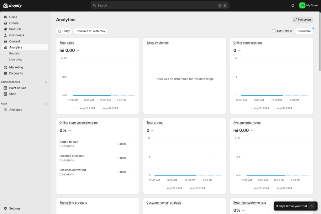 Shopify - one of the best CRMs for small businesses