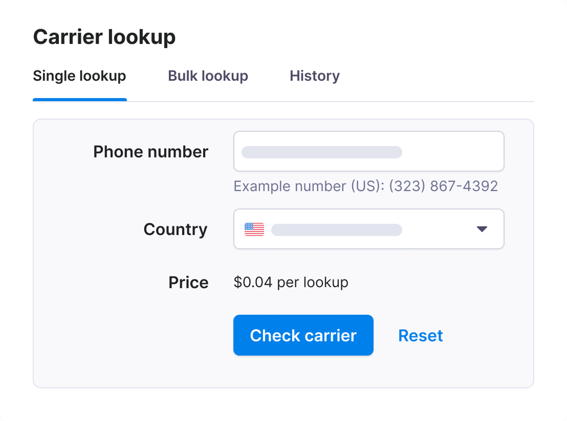 Validate contact lists