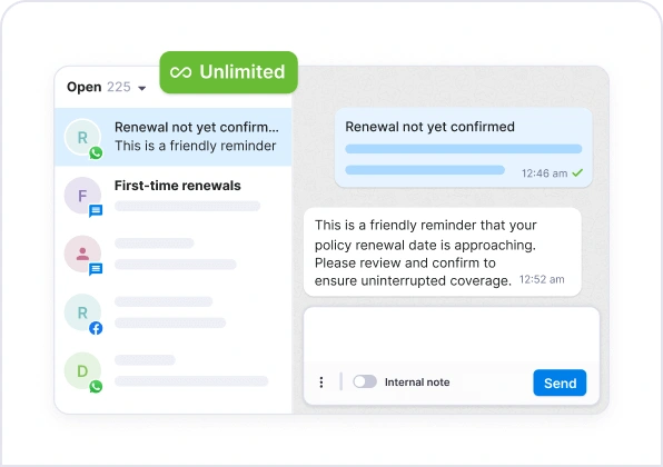 Policy renewals and changes