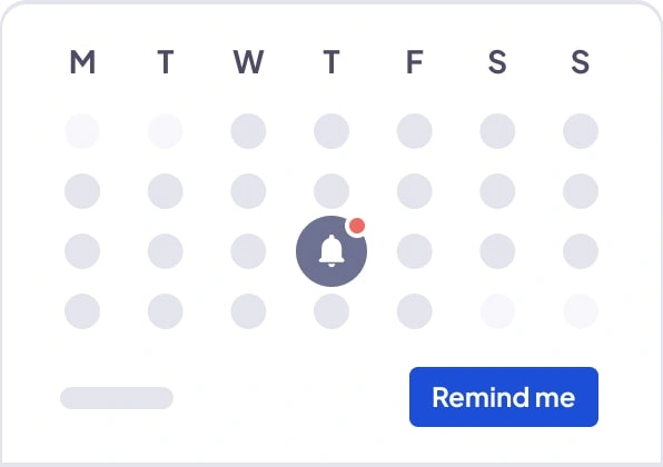 Staff availability alerts